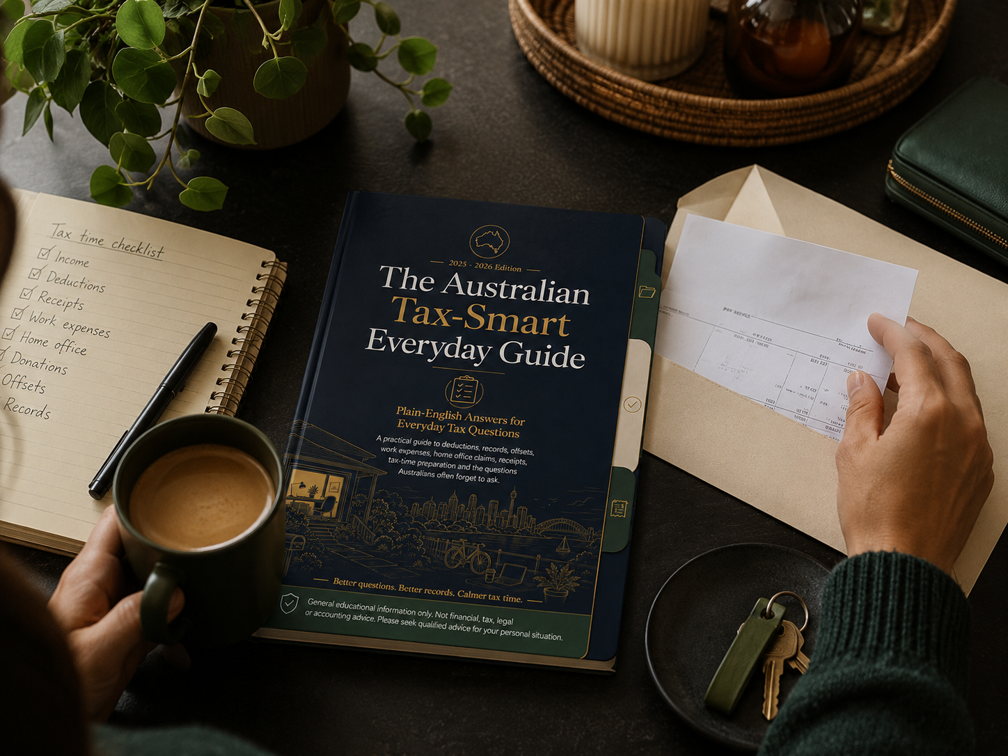 Tax-time study session notes and essentials